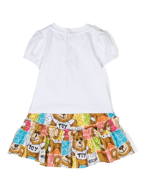 completo bambina t-shirt con gonna MOSCHINO BABY | MDG013LLB3684377